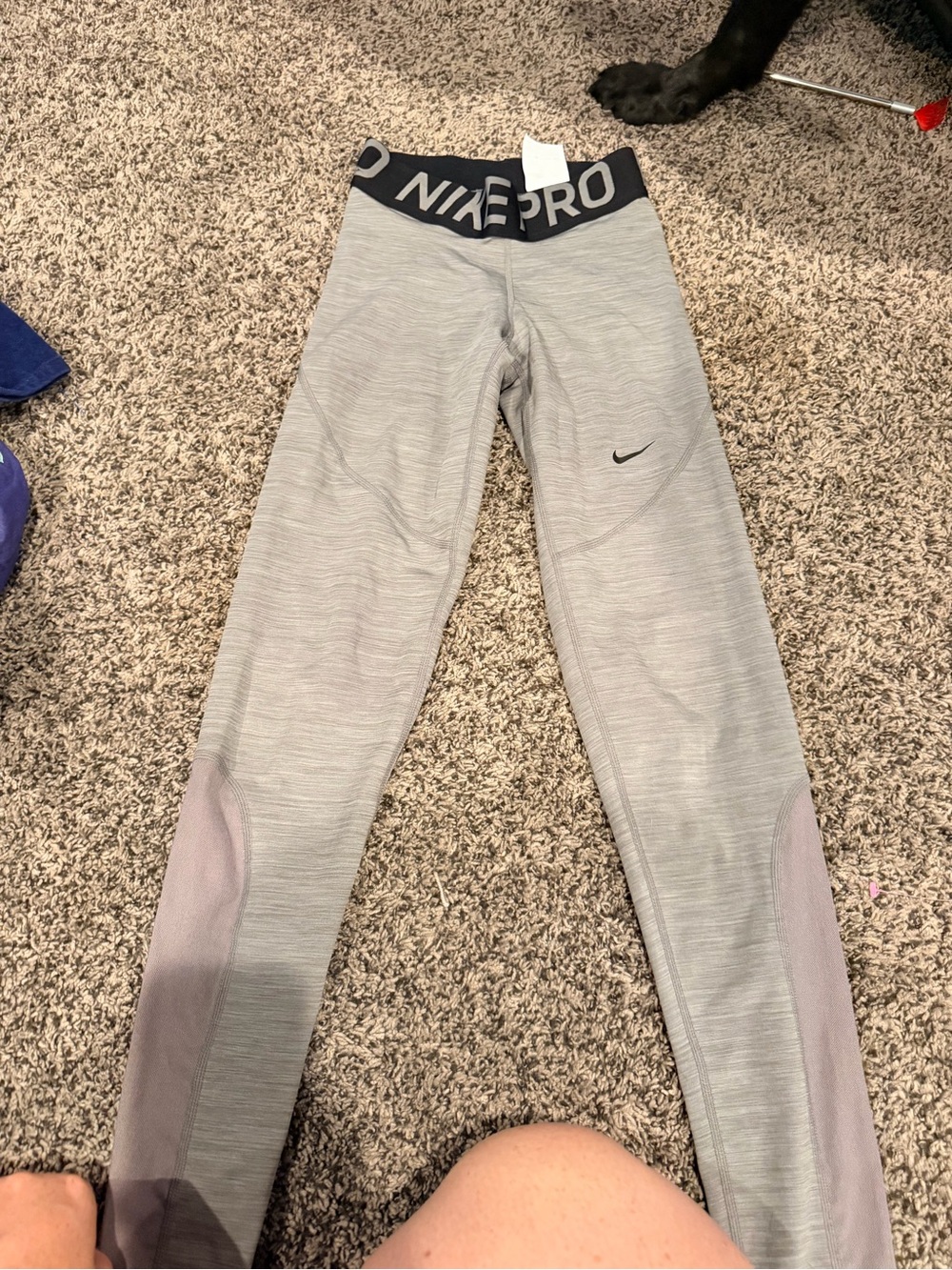 Nike Pro Grey Performance Leggings